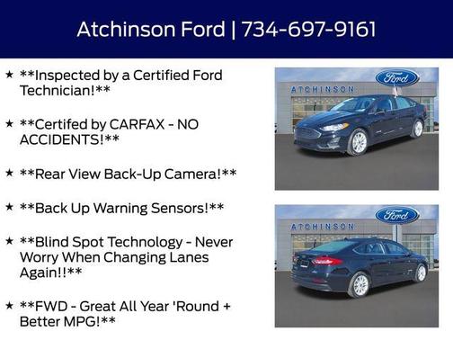 2019 Ford Fusion Hybrid SE