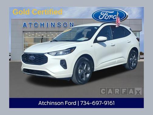 STAR WHITE METALLIC TRI-COA 2023 Ford Escape ST-LINE SELECT