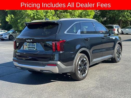 Ebony Black 2024 Kia Sorento S