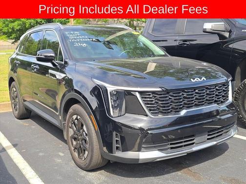 Ebony Black 2024 Kia Sorento S