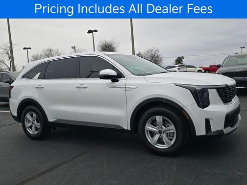 Glacial White Pearl 2026 Kia Sorento LX