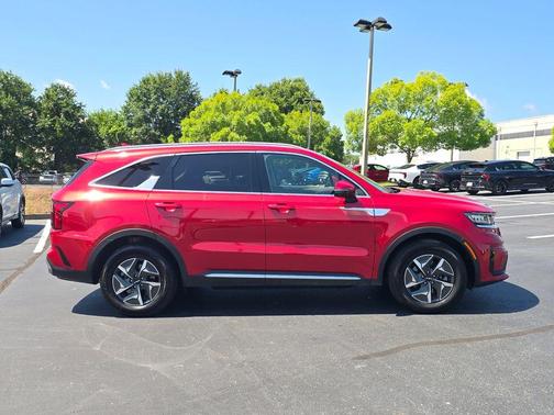 Runway Red 2023 Kia Sorento Hybrid EX