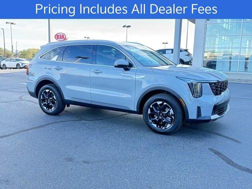 Gray 2026 Kia Sorento S