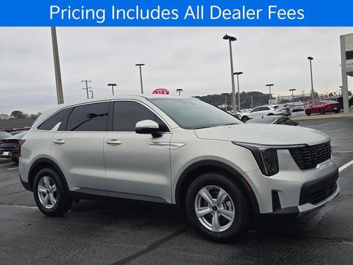 Ivory Silver 2026 Kia Sorento LX