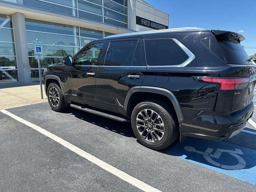 Midnight Black Metallic 2025 Toyota Sequoia Limited