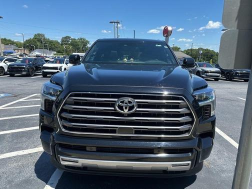 Midnight Black Metallic 2025 Toyota Sequoia Limited