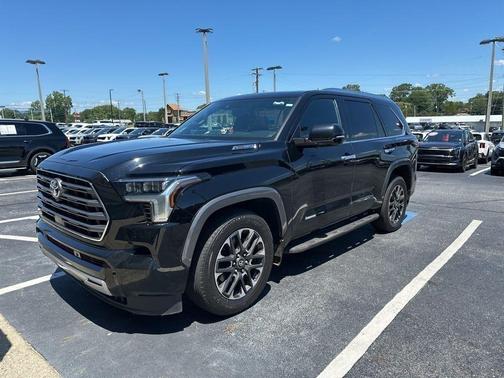Midnight Black Metallic 2025 Toyota Sequoia Limited