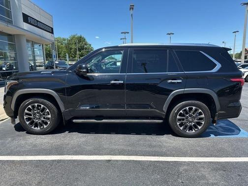 Midnight Black Metallic 2025 Toyota Sequoia Limited