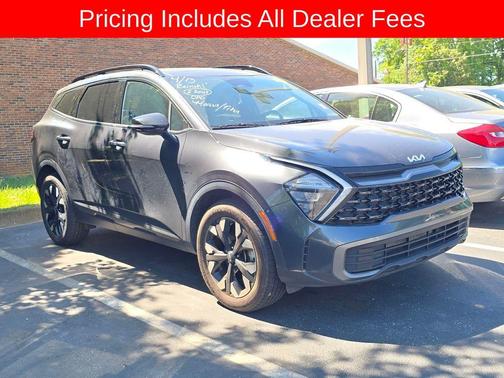 Gravity Gray 2023 Kia Sportage X-Line