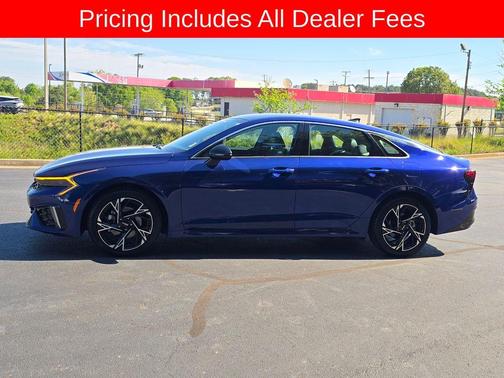 Blue 2025 Kia K5 GT-Line
