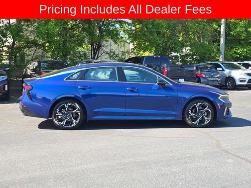 Blue 2025 Kia K5 GT-Line