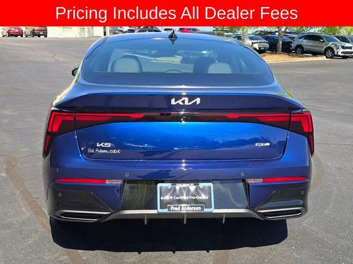 Blue 2025 Kia K5 GT-Line