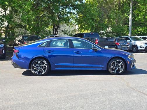 Blue 2025 Kia K5 GT-Line