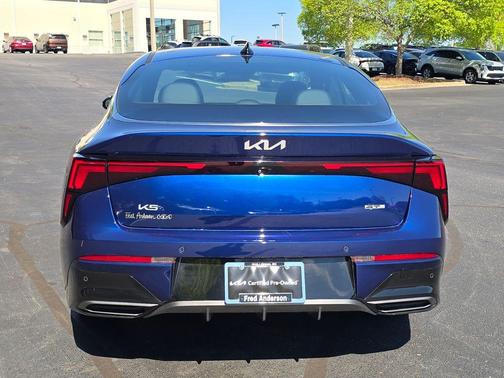 Blue 2025 Kia K5 GT-Line