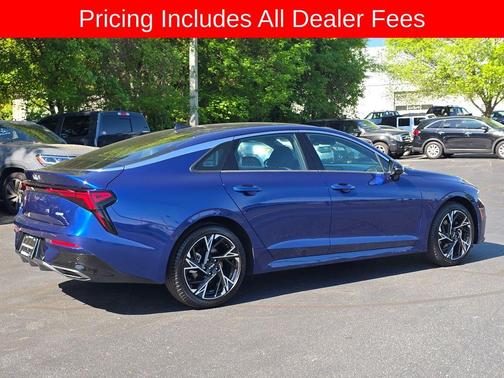 Blue 2025 Kia K5 GT-Line