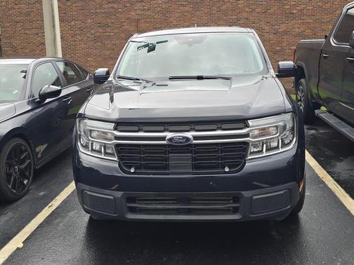 Blue 2022 Ford Maverick Lariat