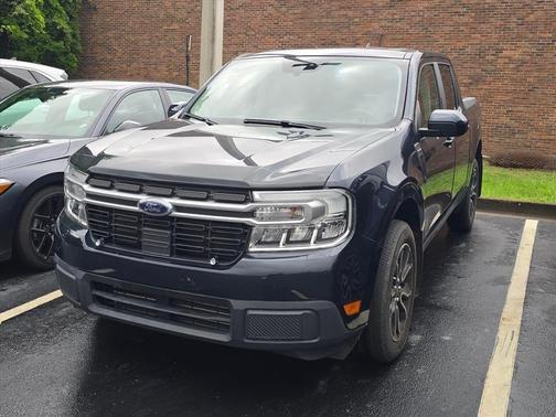 Blue 2022 Ford Maverick Lariat