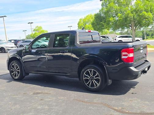 Blue 2022 Ford Maverick Lariat