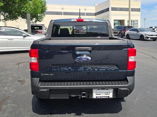 Blue 2022 Ford Maverick Lariat