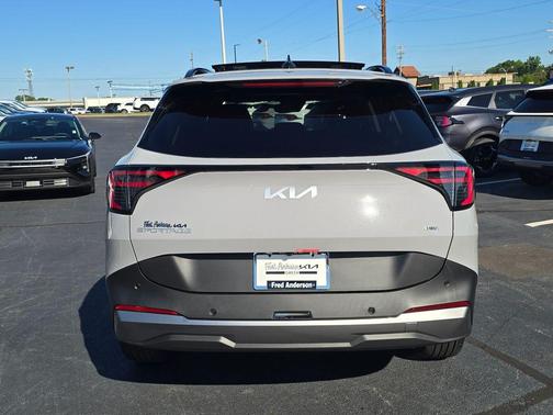 Gray 2026 Kia Sportage Hybrid EX