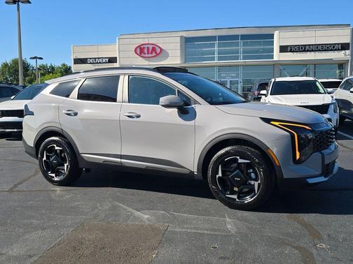 Gray 2026 Kia Sportage Hybrid EX