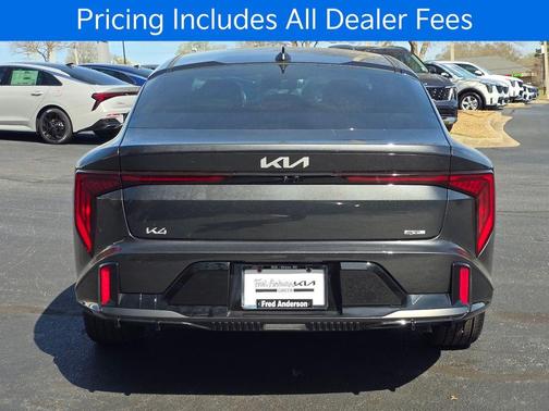 Gray 2026 Kia K4 GT-LINE