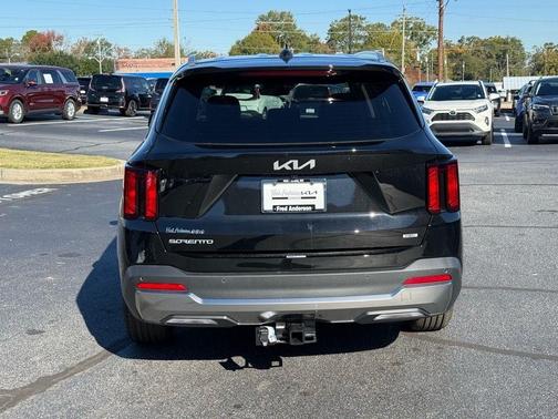 Aurora Black Pearl 2026 Kia Sorento Hybrid EX