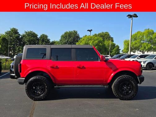 Race Red 2022 Ford Bronco Outer Banks