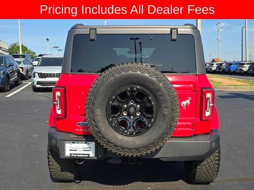 Race Red 2022 Ford Bronco Outer Banks