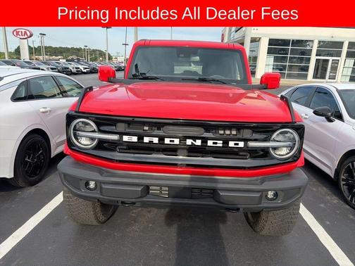 Race Red 2022 Ford Bronco Outer Banks