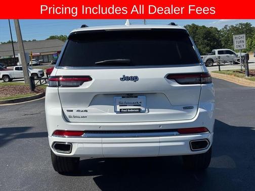 Bright White Clearcoat 2022 Jeep Grand Cherokee L Overland