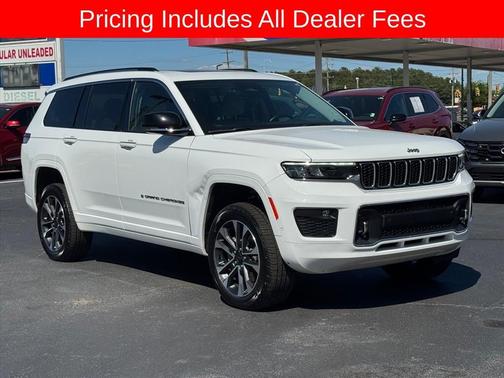 Bright White Clearcoat 2022 Jeep Grand Cherokee L Overland