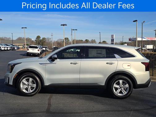 Ivory Silver 2026 Kia Sorento LX