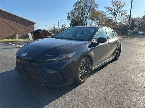 Midnight Black Metallic 2025 Toyota Camry SE