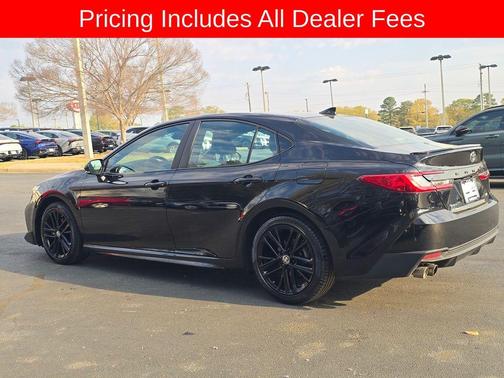 Midnight Black Metallic 2025 Toyota Camry SE