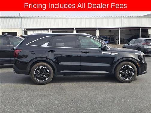 Ebony Black 2025 Kia Sorento S