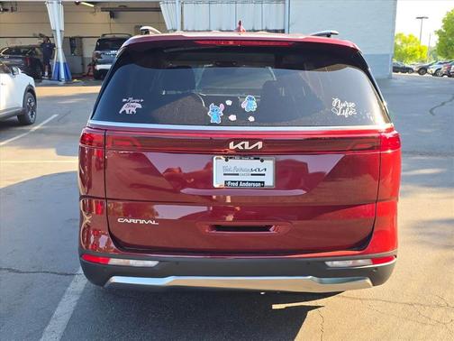 Flare Red 2024 Kia Carnival SX