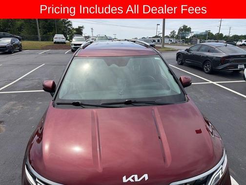 Flare Red 2024 Kia Carnival SX