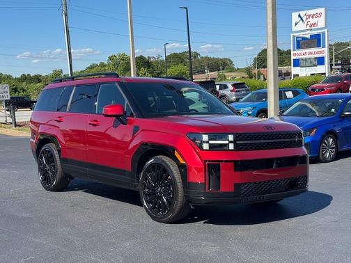 Red 2024 Hyundai SANTA FE Calligraphy