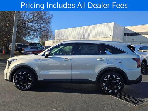 Ivory Silver 2026 Kia Sorento EX