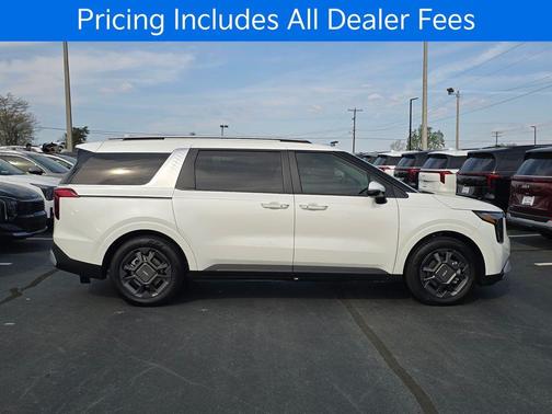 Snow White Pearl 2026 Kia Carnival Hybrid EX
