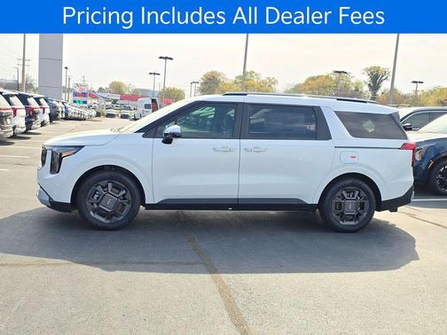 Snow White Pearl 2026 Kia Carnival Hybrid EX