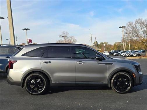 Steel Gray 2026 Kia Sorento Hybrid X-LINE SX PRESTIGE