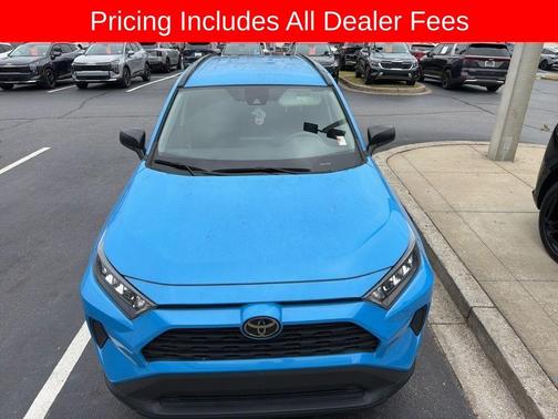 Blue Flame 2020 Toyota RAV4 LE