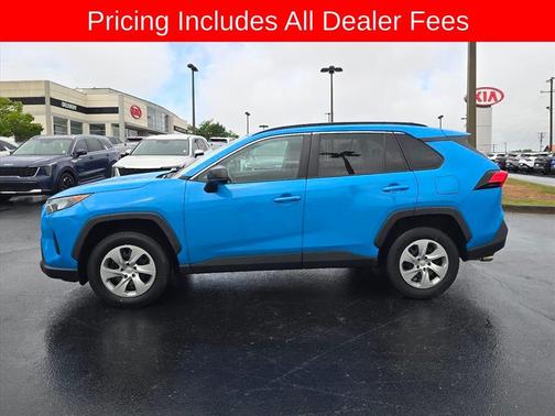 Blue Flame 2020 Toyota RAV4 LE