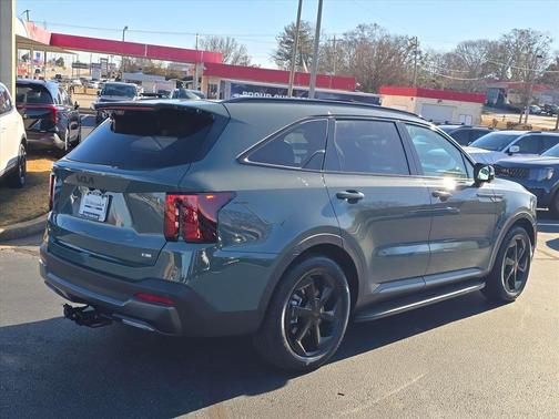 Green 2026 Kia Sorento Hybrid X-LINE SX PRESTIGE