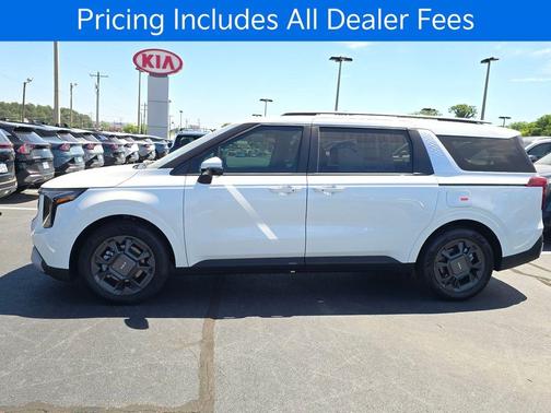 Snow White Pearl 2026 Kia Carnival Hybrid EX