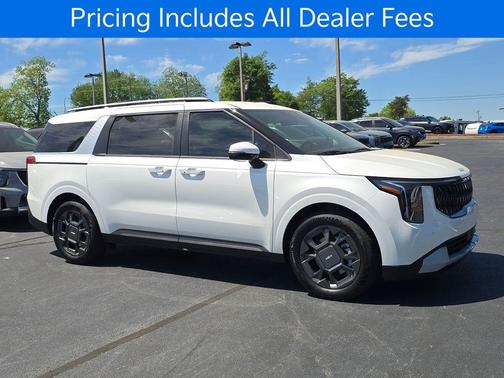 Snow White Pearl 2026 Kia Carnival Hybrid EX