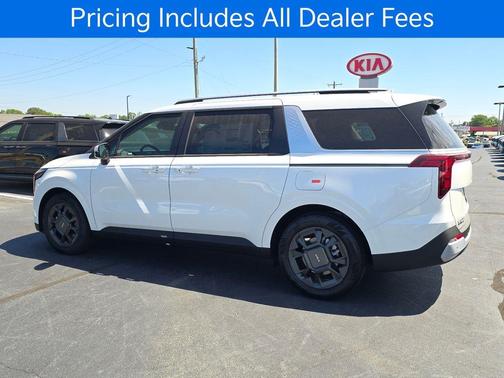 Snow White Pearl 2026 Kia Carnival Hybrid EX