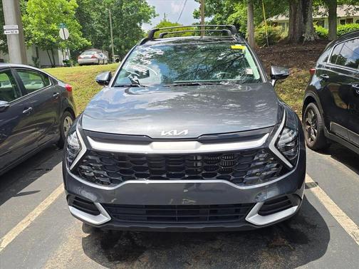 Gravity Gray 2024 Kia Sportage Hybrid EX